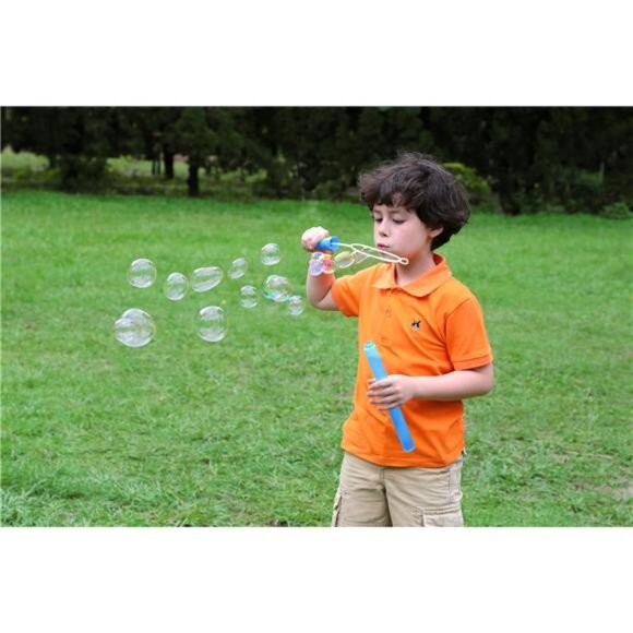 Bubble Maker Stick Toy with 30 Ounce Bubble Solution, 6 Pack, Multicolor - Picture 4 of 5